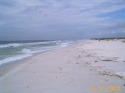 Photo prise quelques jours avant l'ouragan Ivan 2004 dans le parc Gulf National Seashore  Pensacola, Floride.