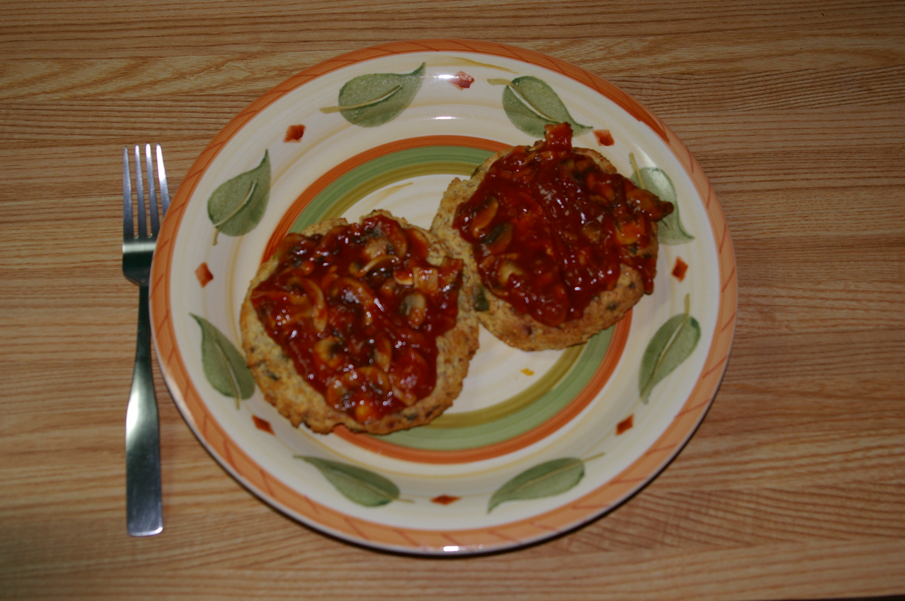 Galettes De Toffu Et Sauce Aux Champignons Orientale