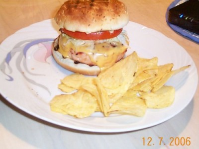 Hamburgers au poulet de chef...jacques