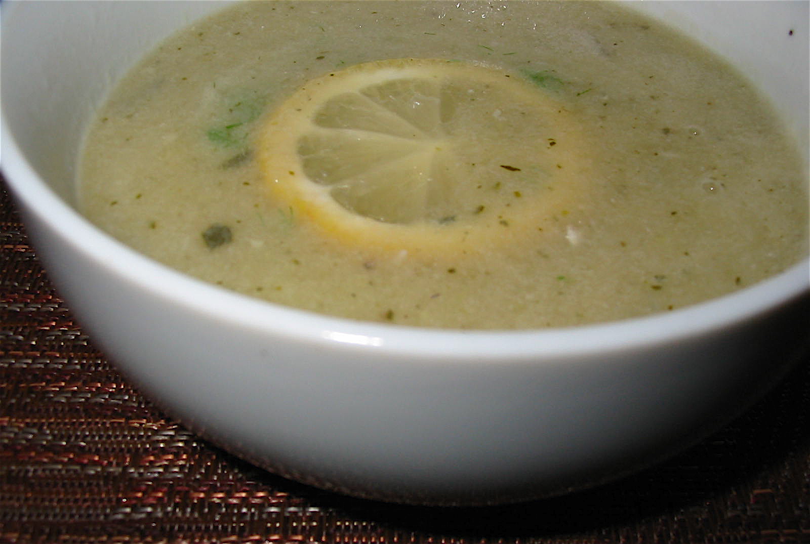 Potage Poisson Au Citron