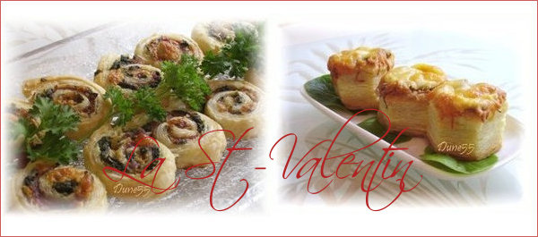 ~ St-valentin Choix De Hors-d''oeuvres ~