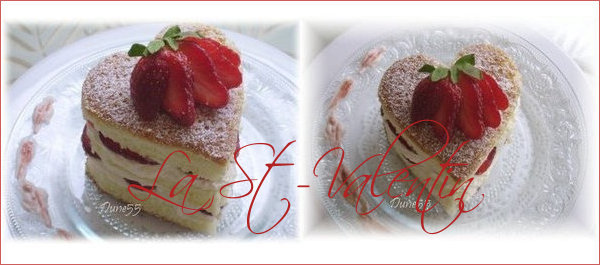 ~ St-valentin : Les Desserts ~