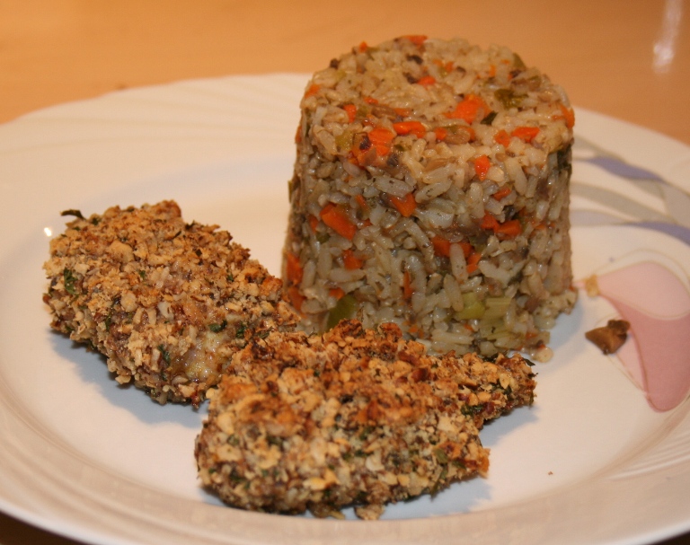 Poulet Pan Aux Noix De Grenoble