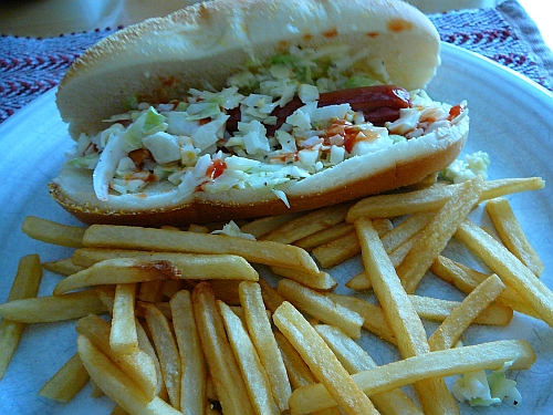 Hot Dog Et Frites