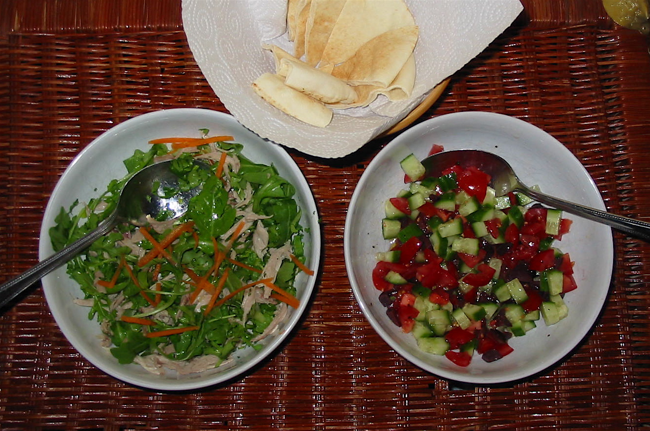 Salades De Canard Et Grecque