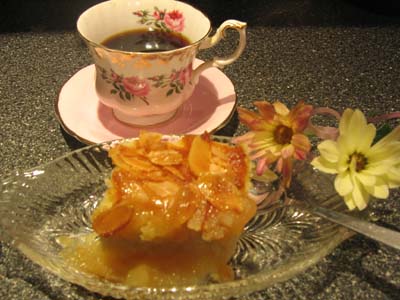 Pouding chomeur avec amandes