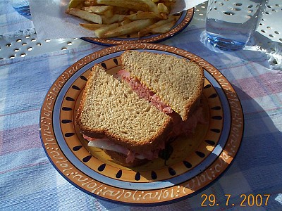 Smoked meat avec pain de seigle au robot boulanger