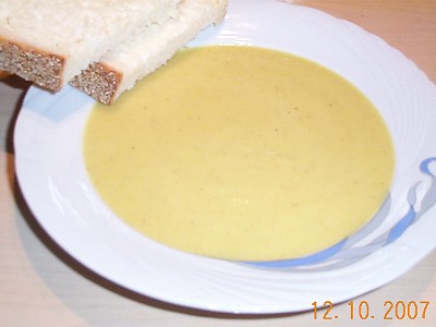 Potage poires et poireaux de moua