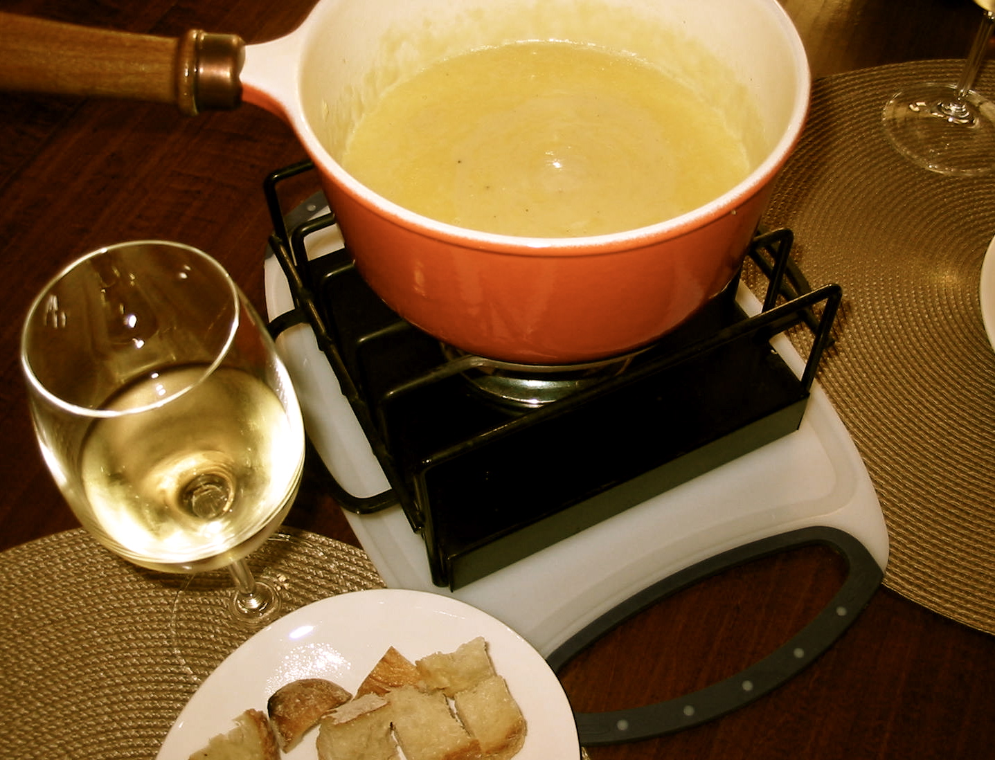 Fondue Aux Deux Fromages