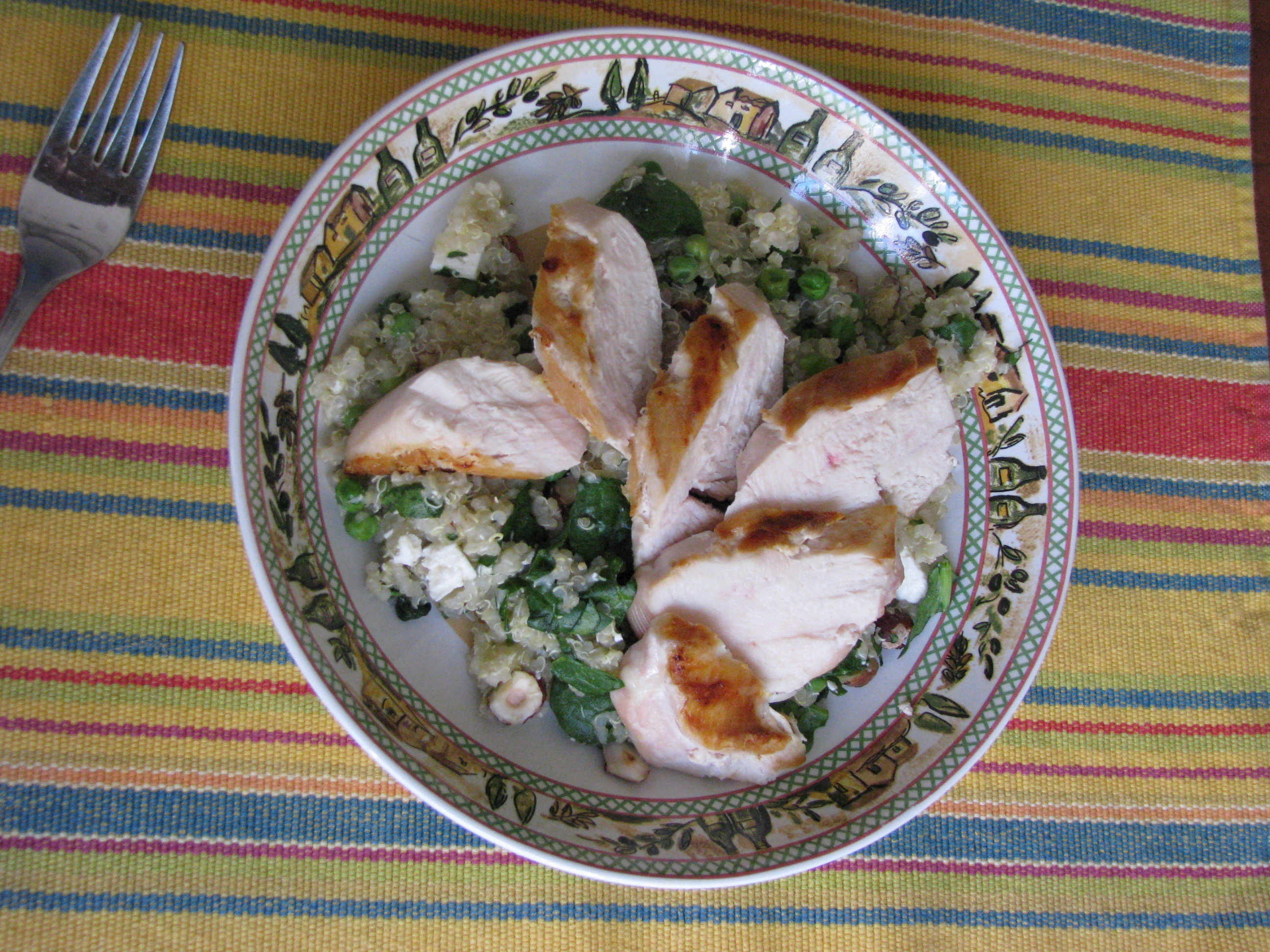 Salade Quinoa Et Poulet