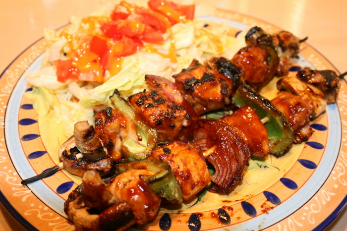 Brochettes De Poulet