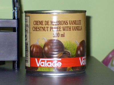 pure de marrons