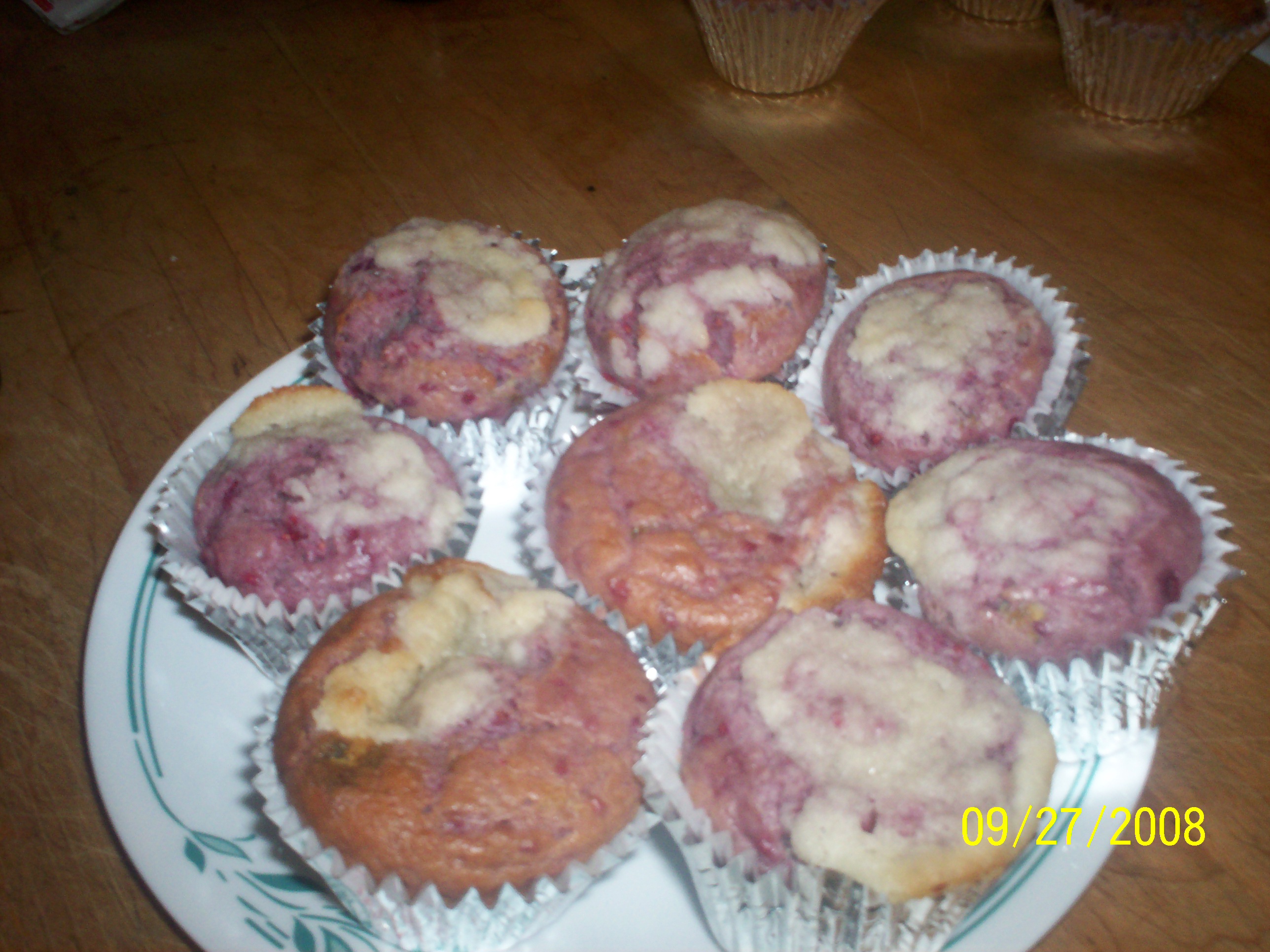 Muffins Aux Framboises