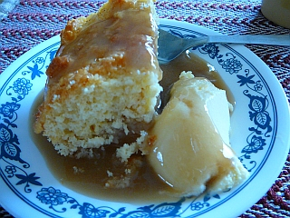 Pouding Aux Pommes Et  La Marmelade