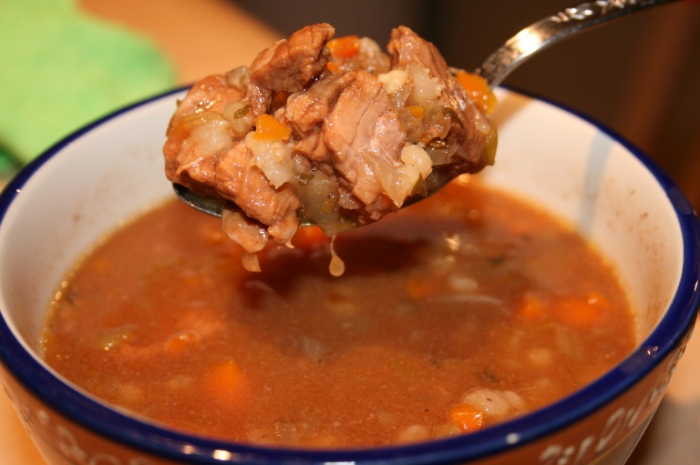 Soupe Au Boeuf Et  L''orge Pour Mijoteuse De Jean Par