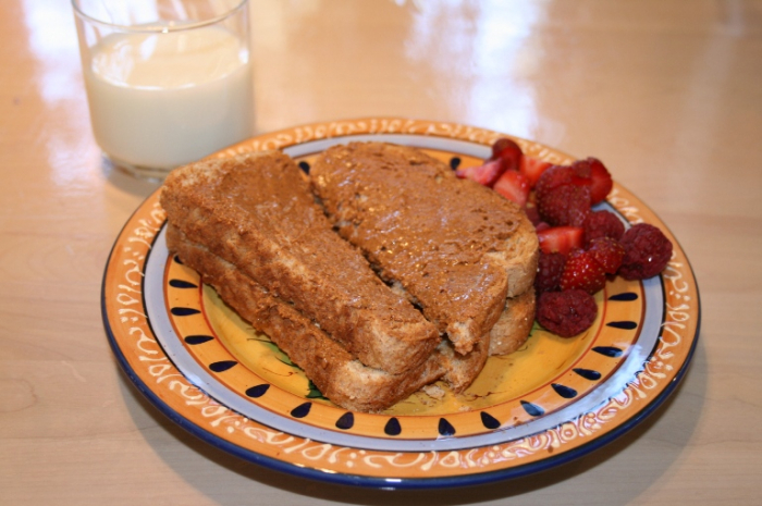 Toast Au Beurre D''amandes