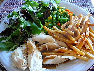 Poulet Et Frites