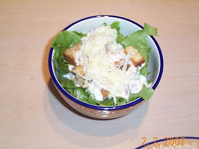 Salade csar crmeuse de Nicole de Viviane02