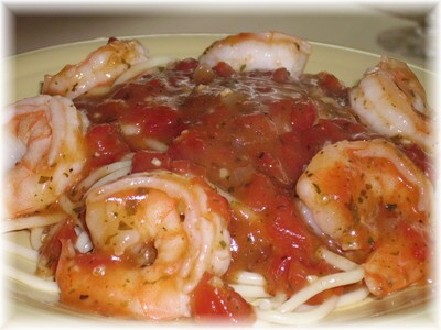 ~ Crevettes  saveur italienne ~