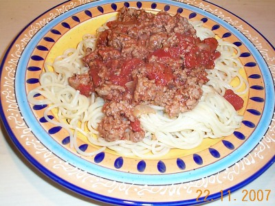 Sauce  spaghetti de Liza frulla