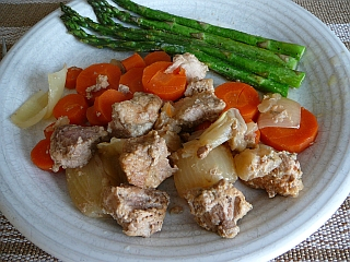 ragot de porc au cidre (mijoteuse)