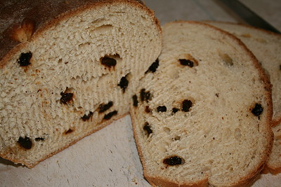 Pain aux raisins au robot boulanger de Sagie