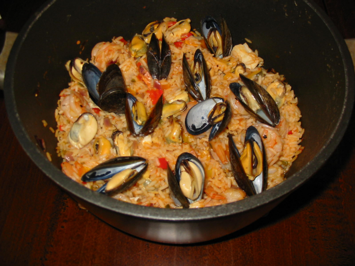 Riz Aux Fruits De Mer