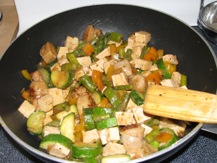 Saut De Lgumes Et Tofu