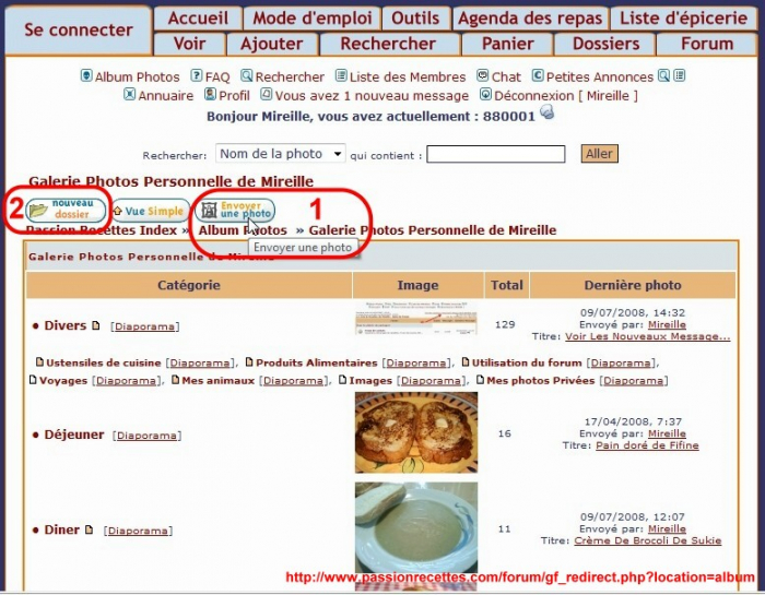 Comment Ajouter une Photo  une Recette 2