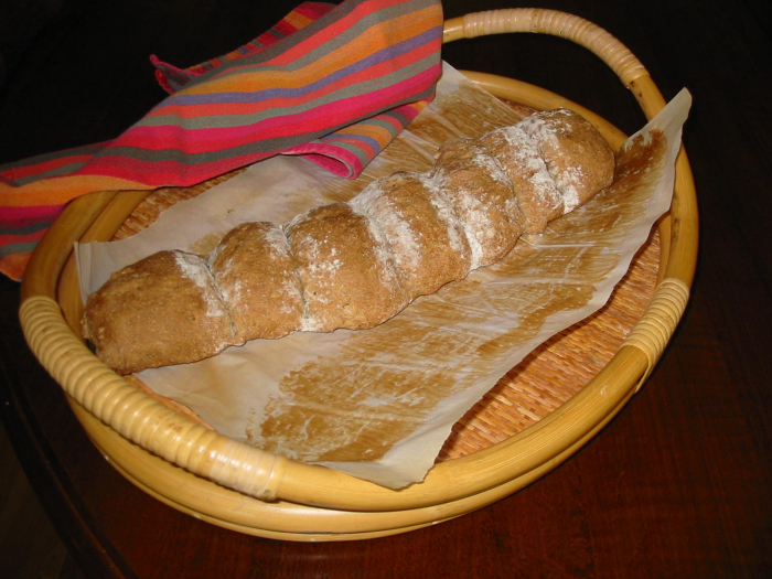 Ciabatta Aux Herbes Et Aux Graines De Tournesol