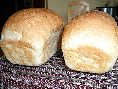 Pain Blanc Avec 1/2 Tasse De Son D''avoine.