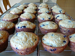 Muffins Aux Bleuets