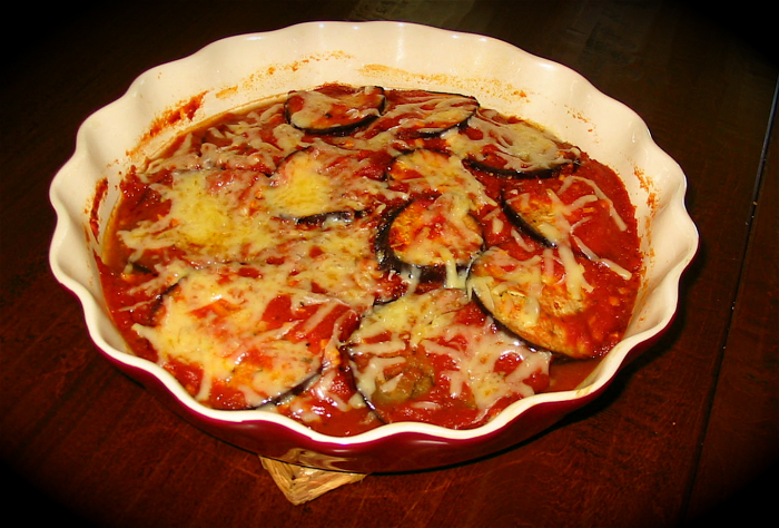 Aubergine Au Saumon (micro-ondes)