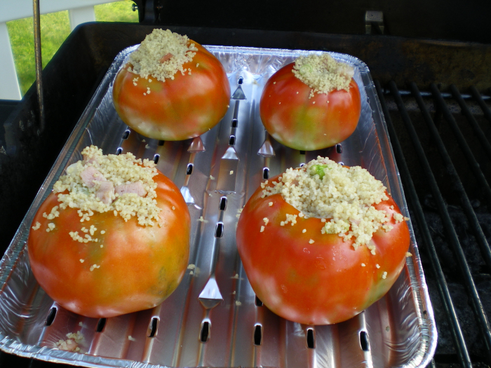 Tomates Farcies Au Bbq