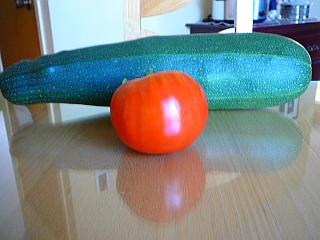 Courgette Et Tomate