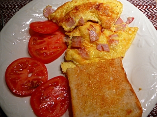 Omelette Au Jambon