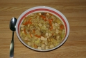 Soupe Asiatique Au Tofu Et Au Riz