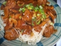 Boulettes de veau, sauce tomate