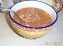 Soupe boeuf et orge de Jean Par