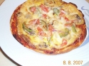 pizza aux oeufs de Melam