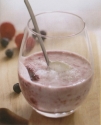 Boisson veloute aux petits fruits