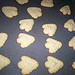 Sabls en sapin de la presse  biscuit