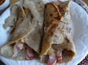 crpes au jambon et emmenthal