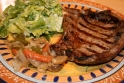 Rib Steak Cuit Sur Le Bbq