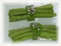 ~ Des Haricots Verts Avec Bague De Courgette Fleurie ~